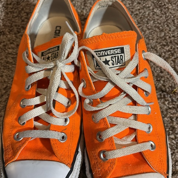 Converse All Star Cuck Taylor Orange M7 W9 - Picture 2 of 5